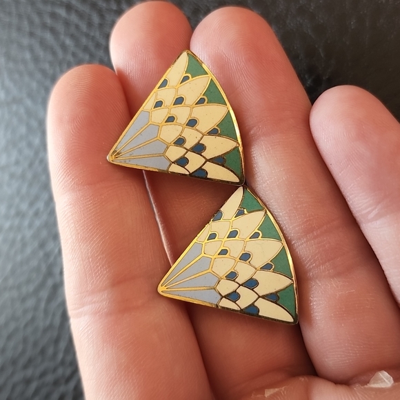 VTG Samuel Huang clip on earrings - Picture 5 of 8